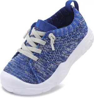 LeIsfIt Toddler Shoes Boys Girls Barefoot Shoes Kids Breathable Sneakers Tennis Shoes Slip on Shoes