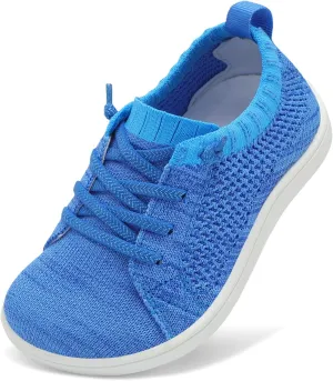 LeIsfIt Toddler Shoes Girls Boys Wide Shoes Kids Zero Drop Minimalist Sneakers Barefoot Slip on Tennis Sneakers