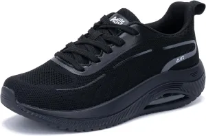 MAFEKE Women's Walking Shoes with Arch Support for Plantar Fasciitis, Comfortable Tennis Breathable Orthotic Non Slip Fashion Sneakers for Woman Foot Pain Relief US 6-11