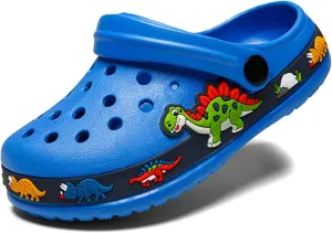Meidiastra Kids Boys Girls Cartoon Clogs Slippers Toddler Slip On Lightweight Beach Pool Sandals