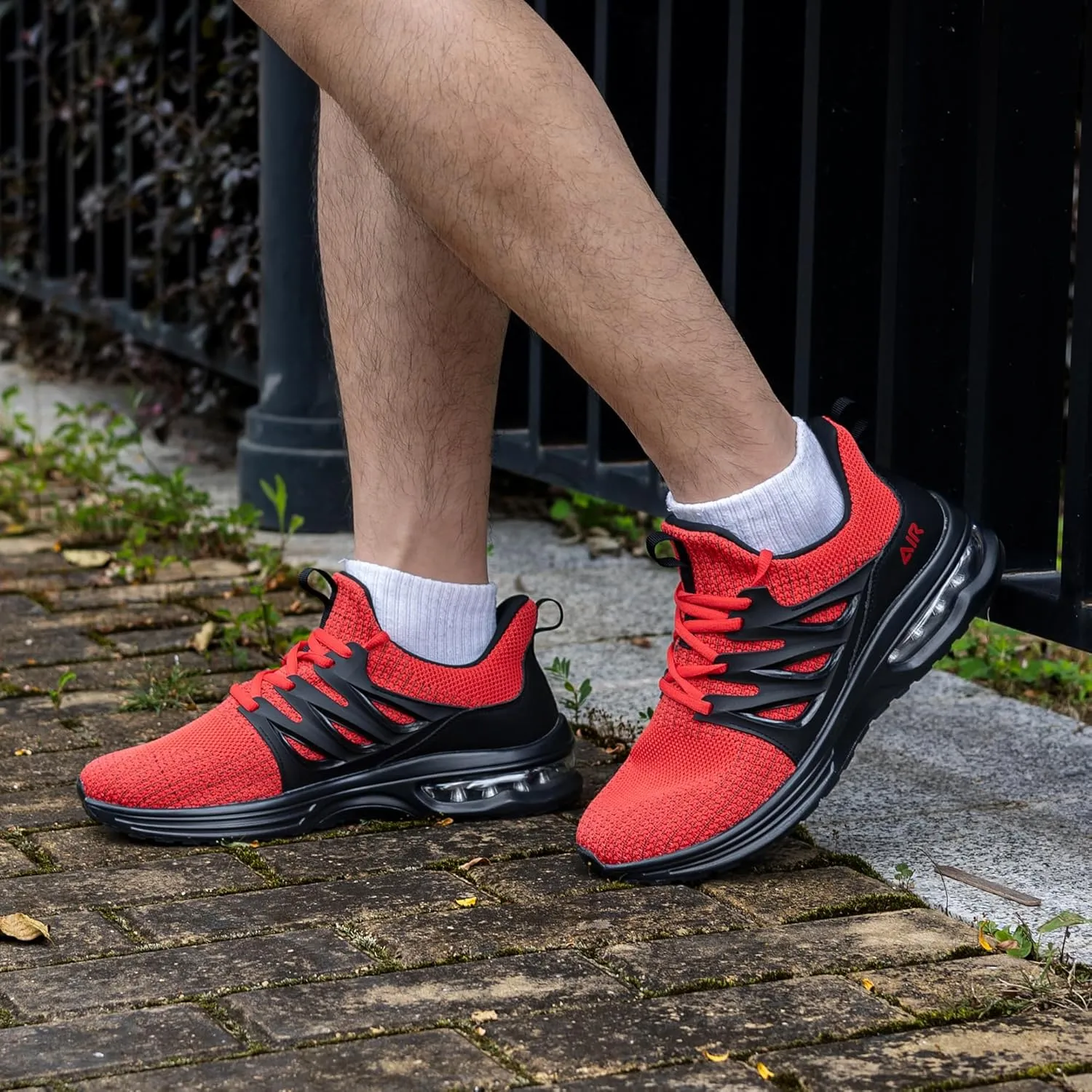 Mens Air Walking Shoes Slip On Gym Tennis Sneakers Fashion Lightweight Running Athletic Workout Casual Shoe US 7-13