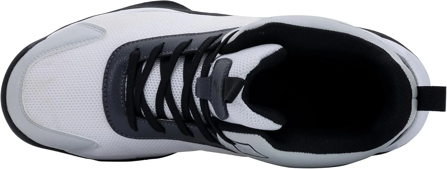 Men's Basketball Shoe High-Top Athletic Running Sneakers Outdoor Trainers Non-Slip Lightweight Cushioning Workout Sport Shoes US 7-13