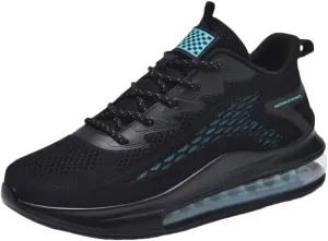 Mens Breathable Mesh Work Non Slip Shoes for Men Lightweight Gym Shoes for Shock Absorbing Sneakers Running Air Cushion Sport Walking