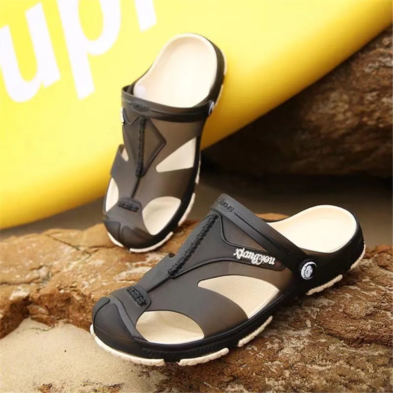 Men's Close Toe Lightweight Summer Outdoor Sandals for Walking Sport Beach