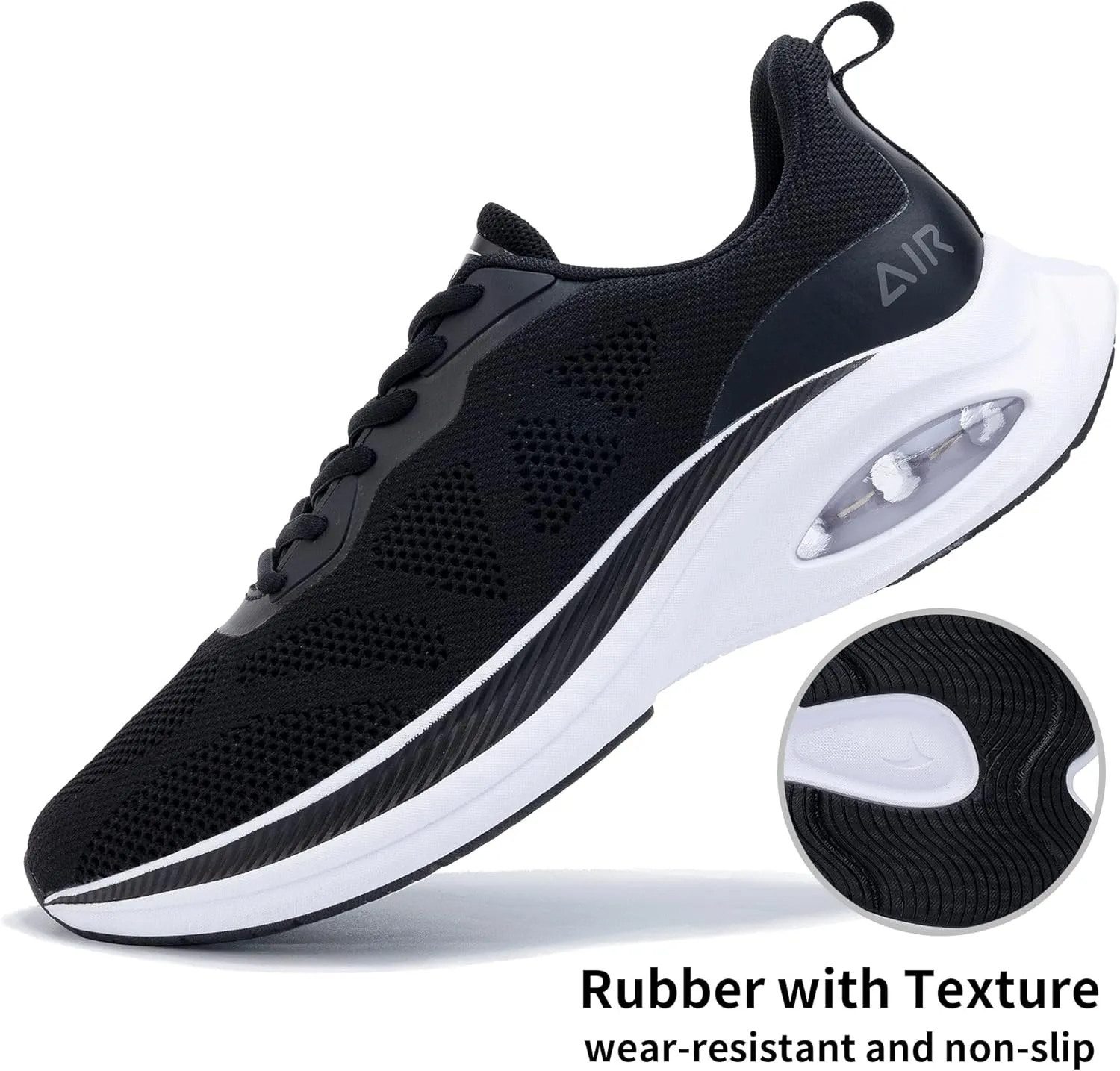 Mens Running Shoes Athletic Tennis Sneakers Non Slip Breathable Summer Gym Air Trail Walking Shoes for Men Size US 7-13