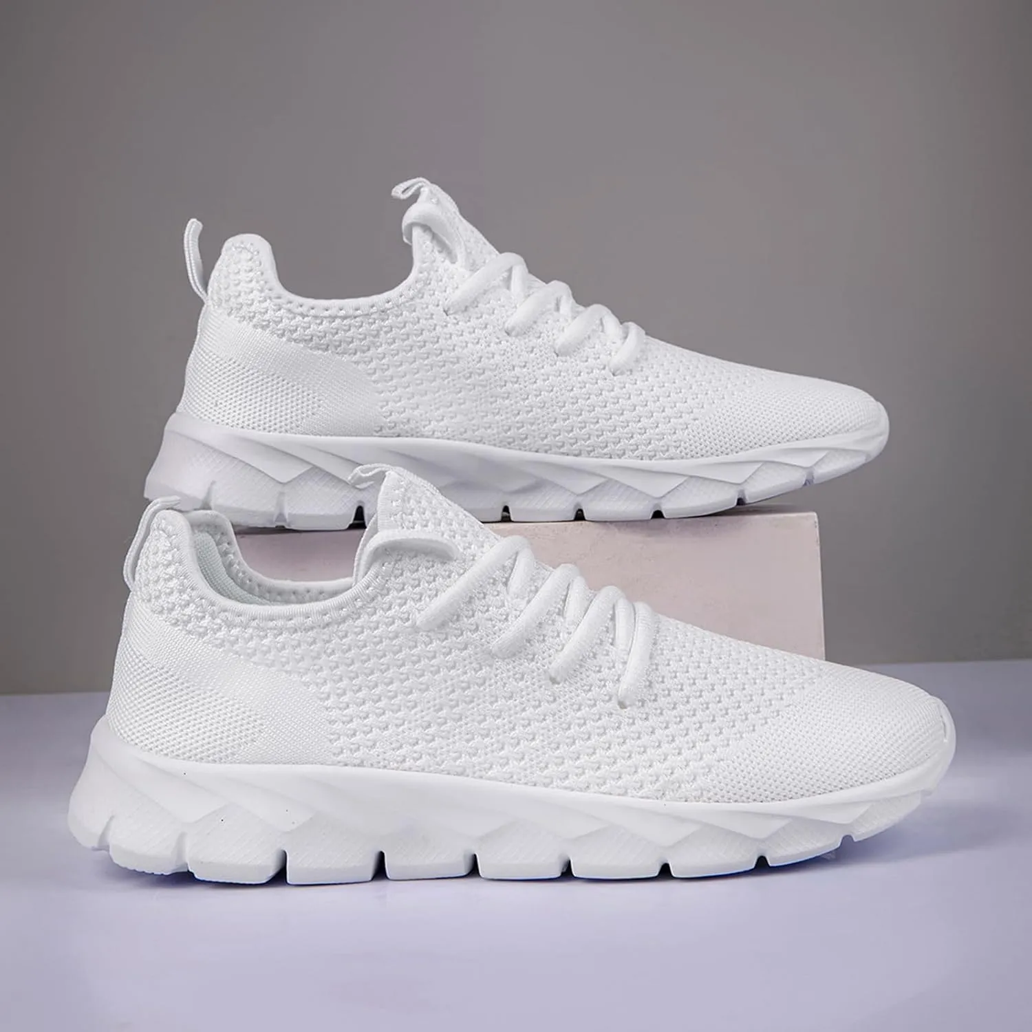 Mens Running Shoes Fashion Sneakers Tennis Walking Shoes Lightweight Athletic Gym Workout Shoes