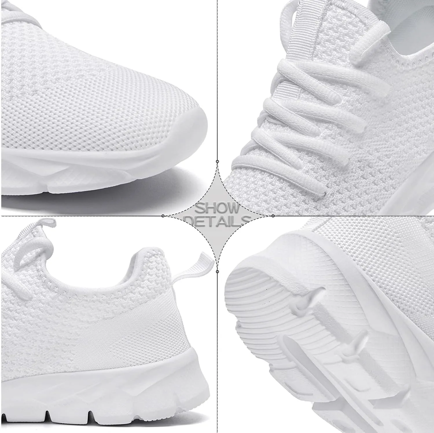Mens Running Shoes Fashion Sneakers Tennis Walking Shoes Lightweight Athletic Gym Workout Shoes