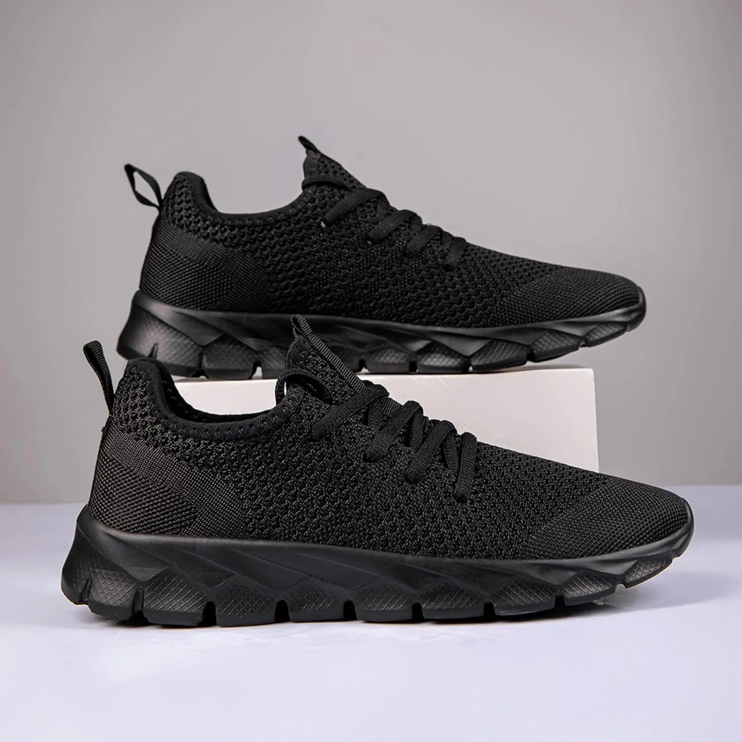 Mens Running Shoes Fashion Sneakers Tennis Walking Shoes Lightweight Athletic Gym Workout Shoes
