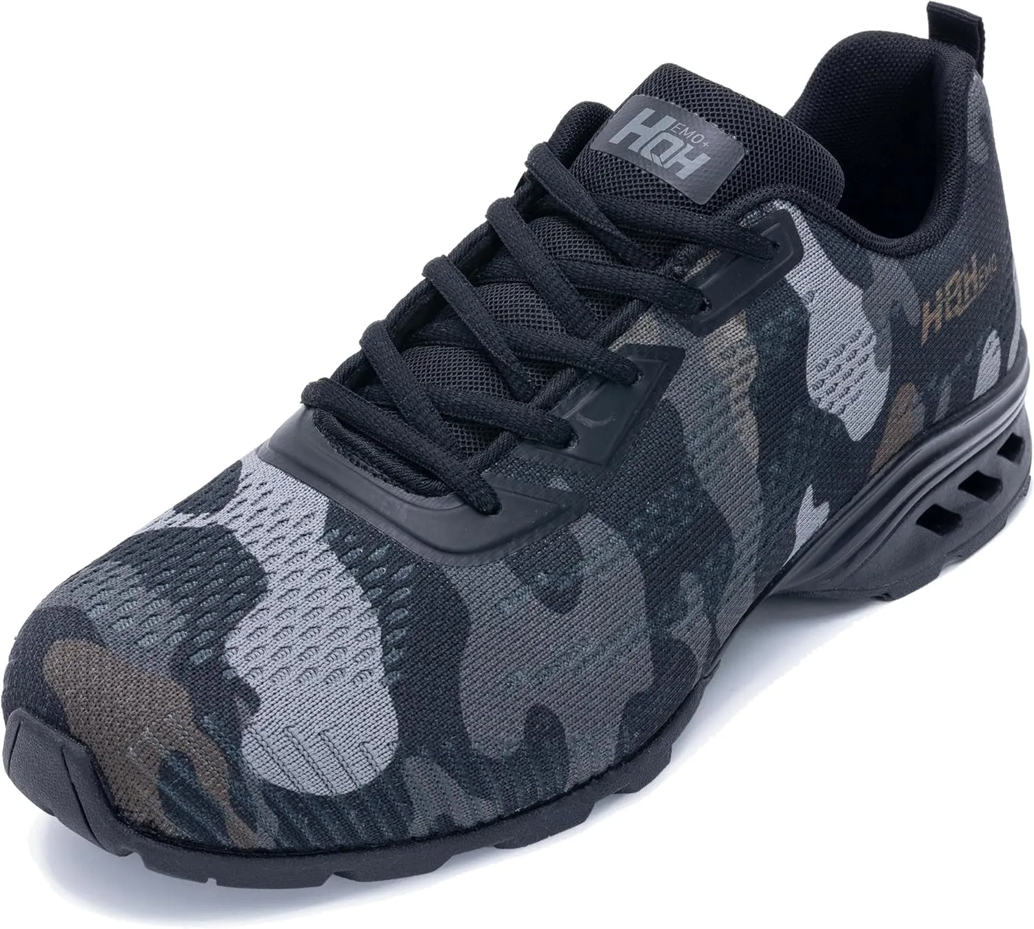 Mens Running Shoes|Atheletic Outdoor Shoes|Camouflage Hiking Shoes with Casual Sole|Fashion Sneakers for Men