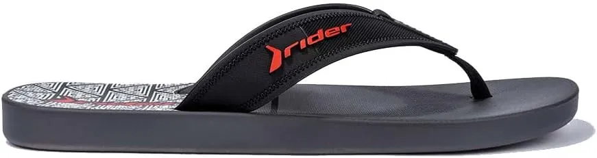 Men's Slide Flip-Flop, Black, 10