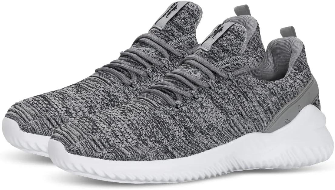 Mens Slip On Sneakers Non Slip Work Shoes Lightweight Mesh for Casual Tennis Running Walking Shoes