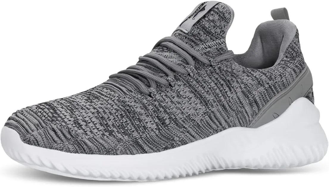 Mens Slip On Sneakers Non Slip Work Shoes Lightweight Mesh for Casual Tennis Running Walking Shoes