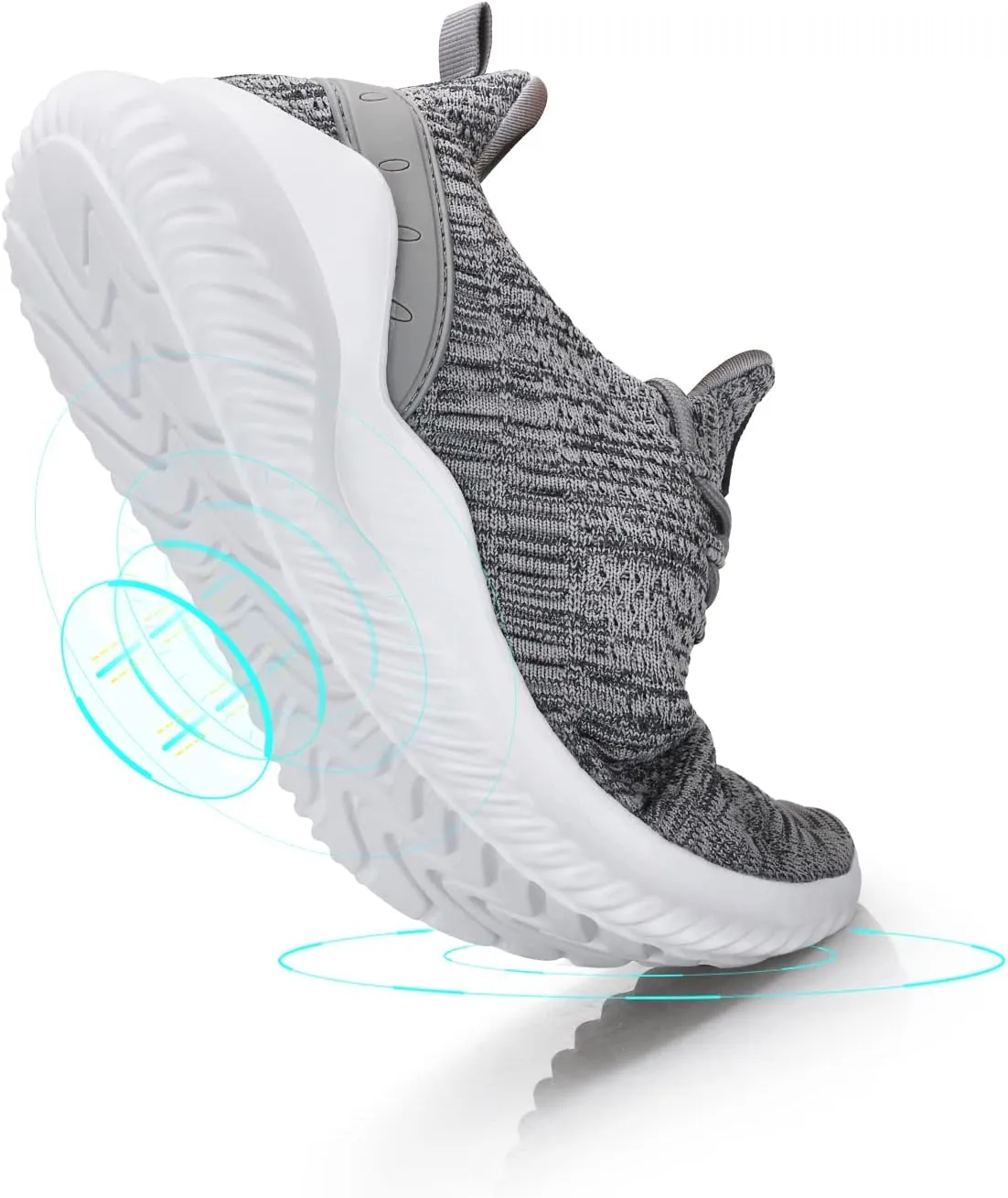 Mens Slip On Sneakers Non Slip Work Shoes Lightweight Mesh for Casual Tennis Running Walking Shoes