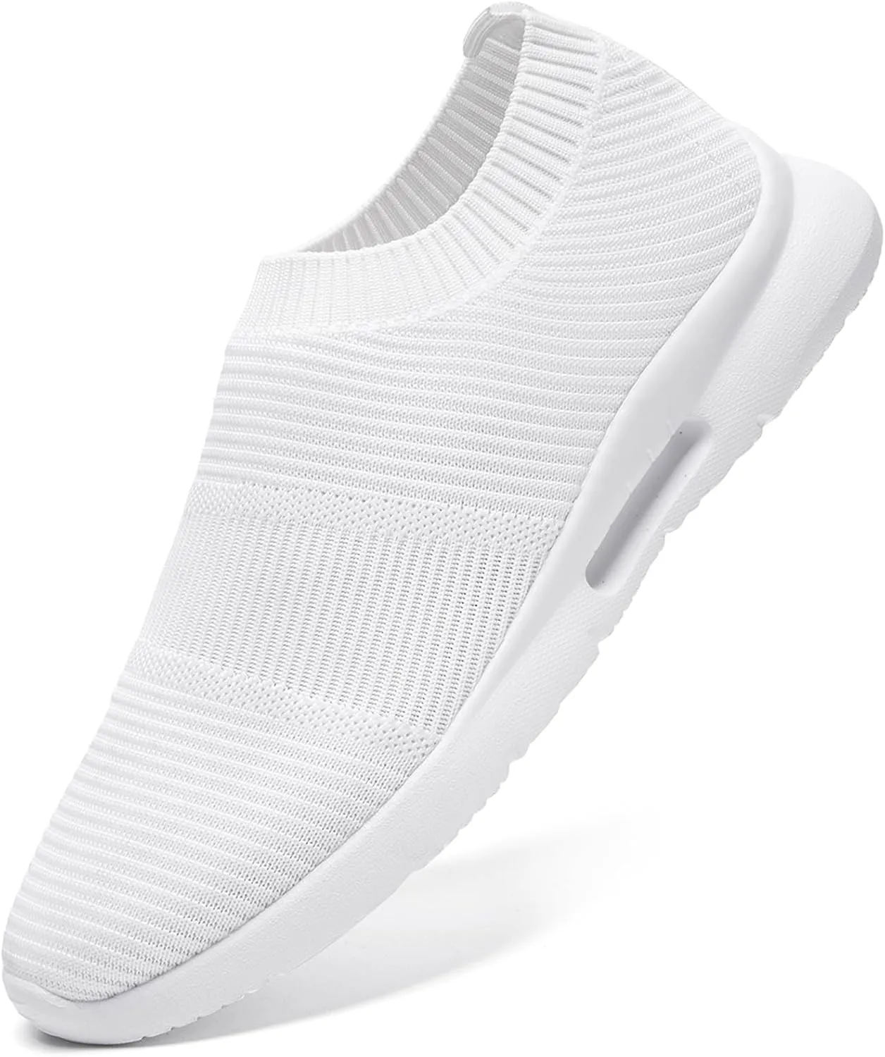 Mens Slip On Walking Shoes Mens Running Shoes Mesh Breathable Tennis Sneakers