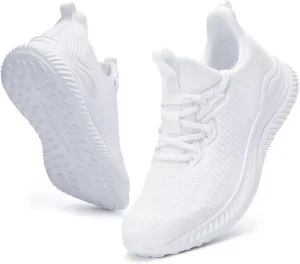 Mens Slip On Wide Walking Shoes Memory Foam Runnning Tennis Shoes Lightweight Breathable Casual Sneakers