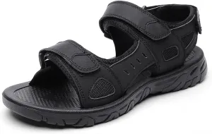 Men's Sport Sandals Waterproof Open Toe Outdoor Beach Fisherman Sandals for Men Water Shoes Summer Lightweight Casual Sandals Walking Hiking