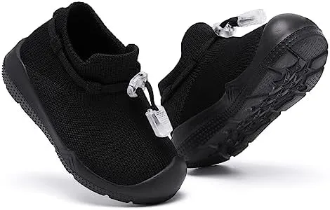 MORENDL Baby Sock Shoes Toddler Sneakers Infant Tennis Slip On Walking Shoes Boys & Girls Non-Slip Slippers
