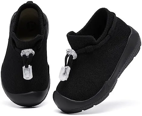 MORENDL Baby Sock Shoes Toddler Sneakers Infant Tennis Slip On Walking Shoes Boys & Girls Non-Slip Slippers