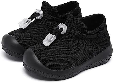 MORENDL Baby Sock Shoes Toddler Sneakers Infant Tennis Slip On Walking Shoes Boys & Girls Non-Slip Slippers