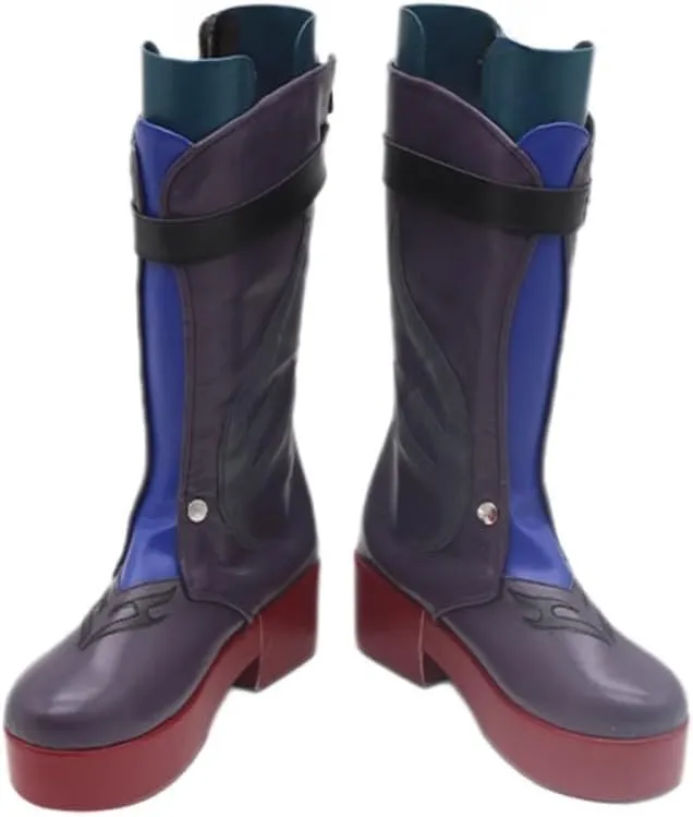 Moze Cosplay Shoes for Game Honkai: Star Rail Cosplay Boots Halloween Carnival Party Outfit Women Anime Cosplay High Heel Shoes