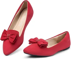 MUSSHOE Flat Shoes Women Comfortable Slip on Women's Flats Dress Shoes for Women