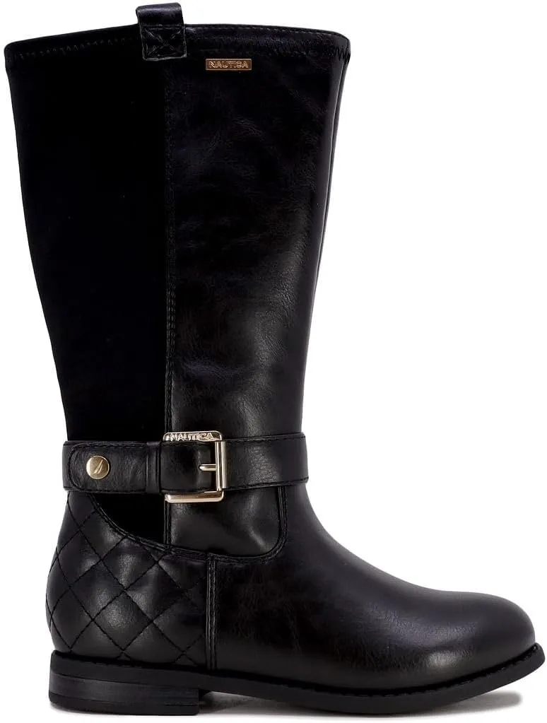 NAUTICA Girls Knee High Fashion Riding Boots Youth/Toddler(Big Kids/Little Kids/Toddler)