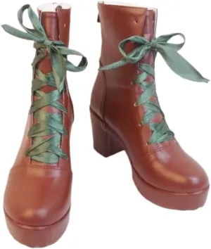 Nice Nature Shoes for Pretty High Heel Halloween Women Custom Made Anime