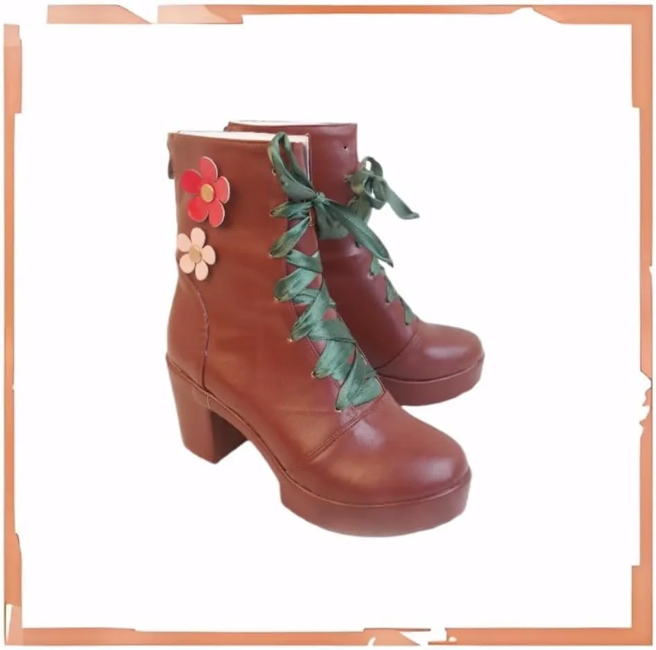 Nice Nature Shoes for Pretty High Heel Halloween Women Custom Made Anime