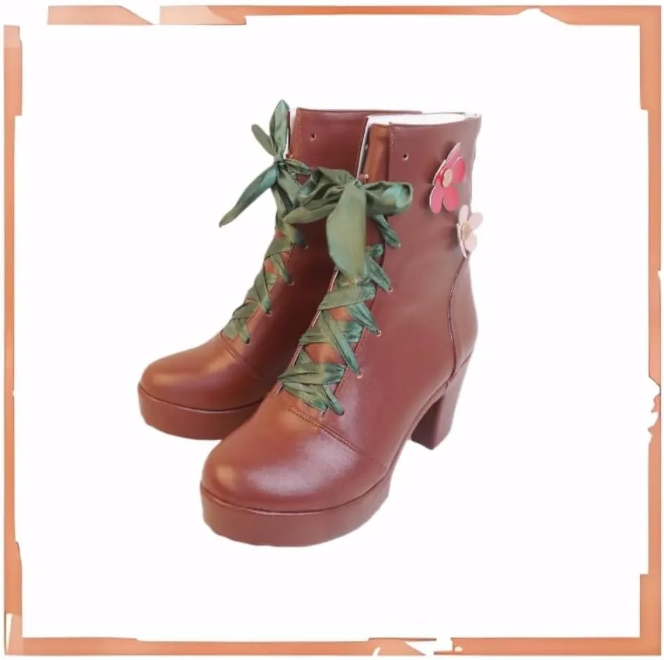 Nice Nature Shoes for Pretty High Heel Halloween Women Custom Made Anime