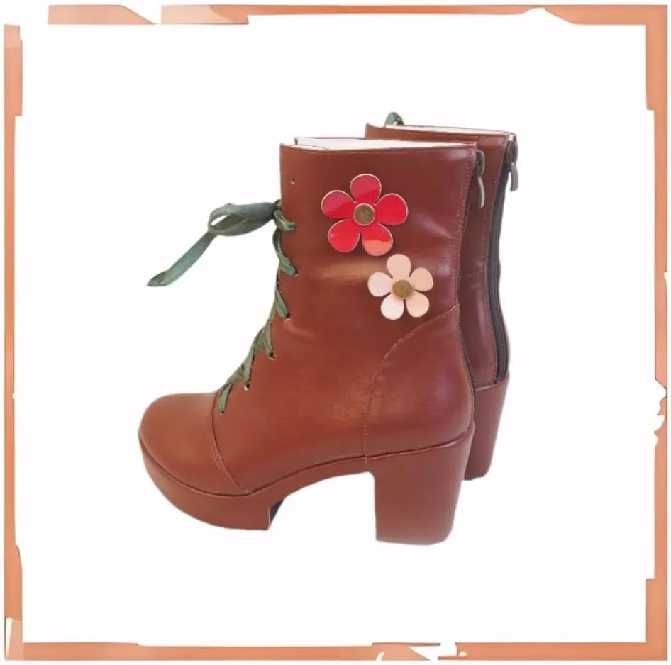 Nice Nature Shoes for Pretty High Heel Halloween Women Custom Made Anime