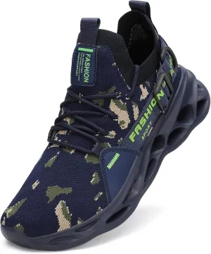Nihaoya Men Athletic Walking Running Tennis Shoes Fashion Sneakers