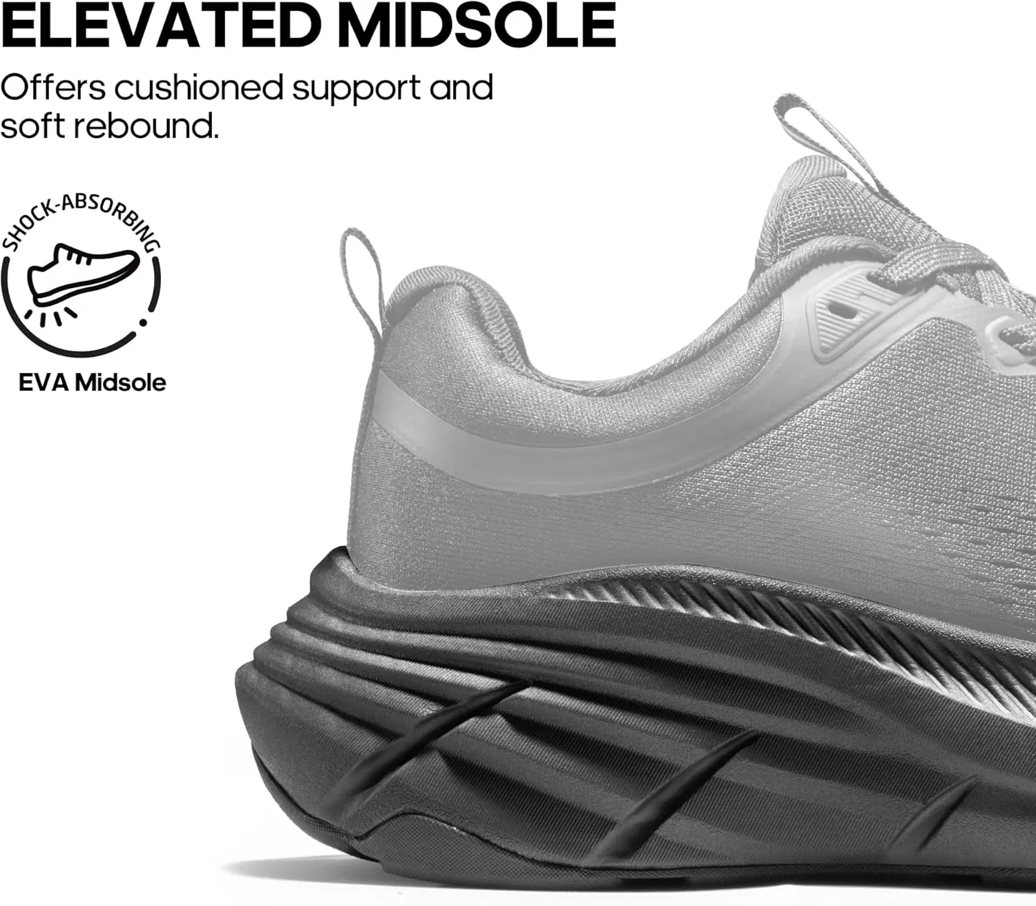 NORTIV 8 Women's Walking Shoes Cushion Comfortable ActiveBreeze Running Tennis Shoes Non-Slip Workout Gym Sports Athletic Breathable Fashion Sneakers