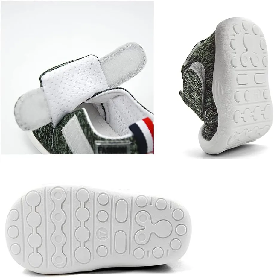 OAISNIT Baby Boys Girls Sneakers Anti Slip Lightweight Soft Toddler First Walkers for Walking Running