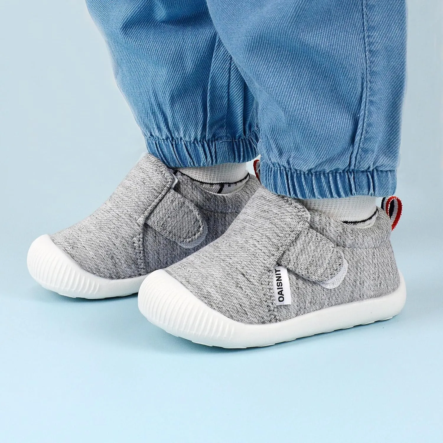 OAISNIT Baby Boys Girls Sneakers Anti Slip Lightweight Soft Toddler First Walkers for Walking Running