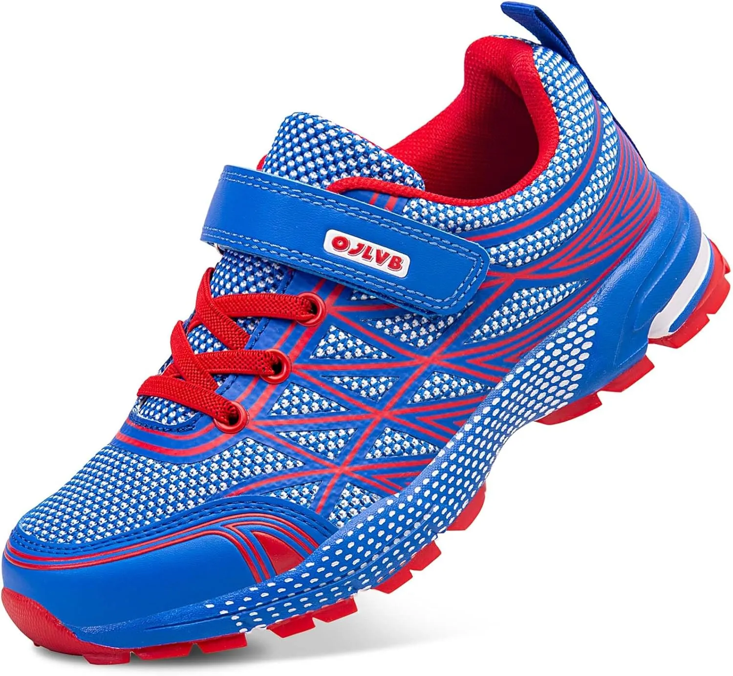 OJLVB Boys Girls Sneakers, Kids Tennis Running Shoes, Athletic Walking Gym Trail Shoe Breathable Lightweight
