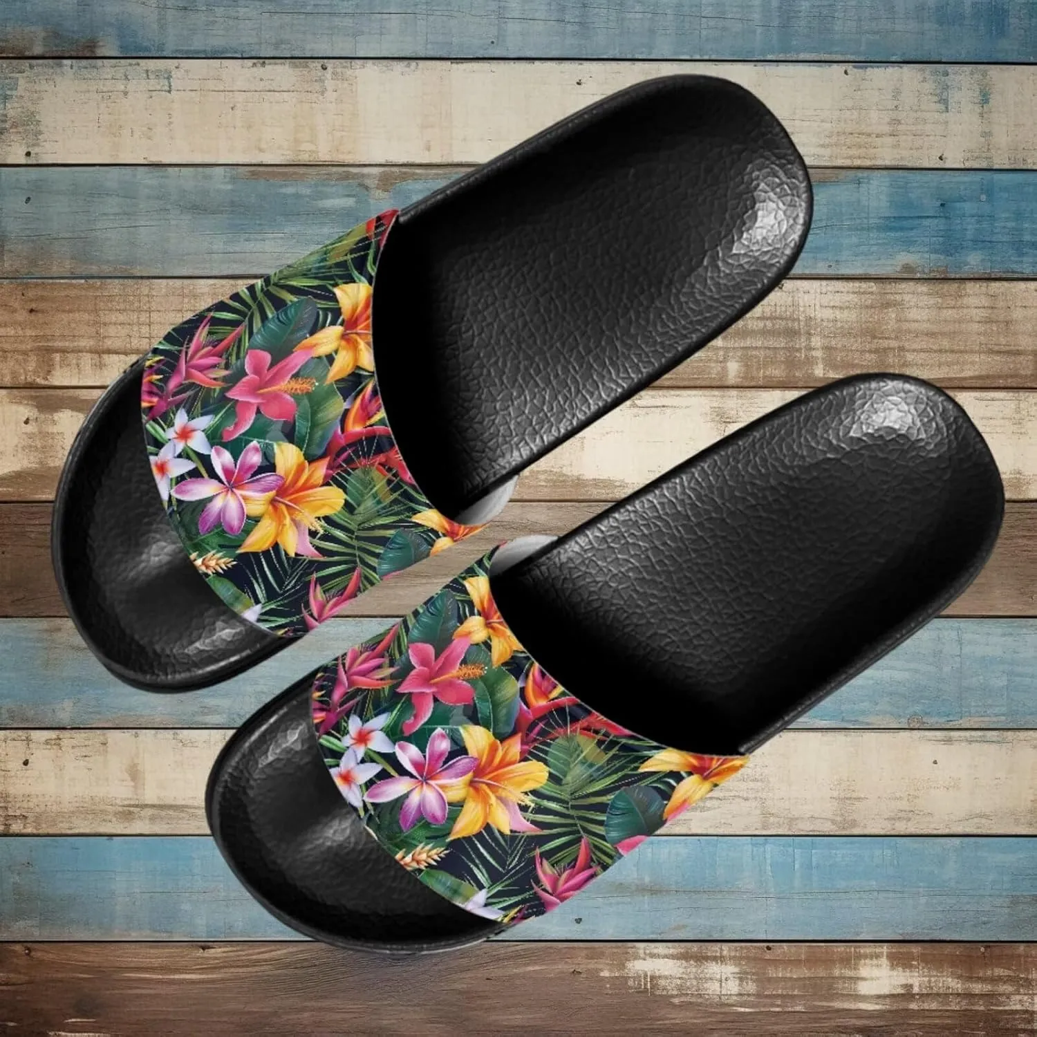 Open Toe Sandals for Women Comfy Slippers Soft Sandals EVA Non Slip Sole Shoes Lightweight Casual Flat Sandals