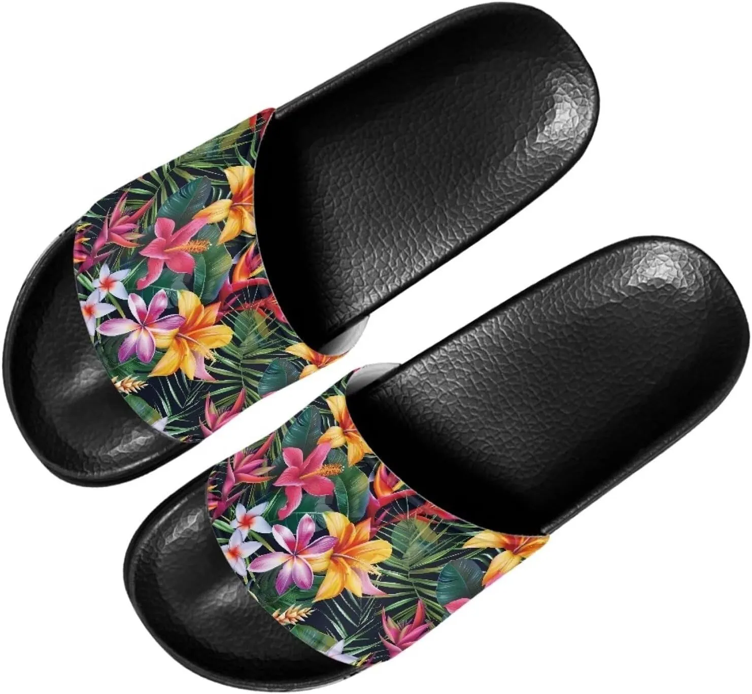 Open Toe Sandals for Women Comfy Slippers Soft Sandals EVA Non Slip Sole Shoes Lightweight Casual Flat Sandals