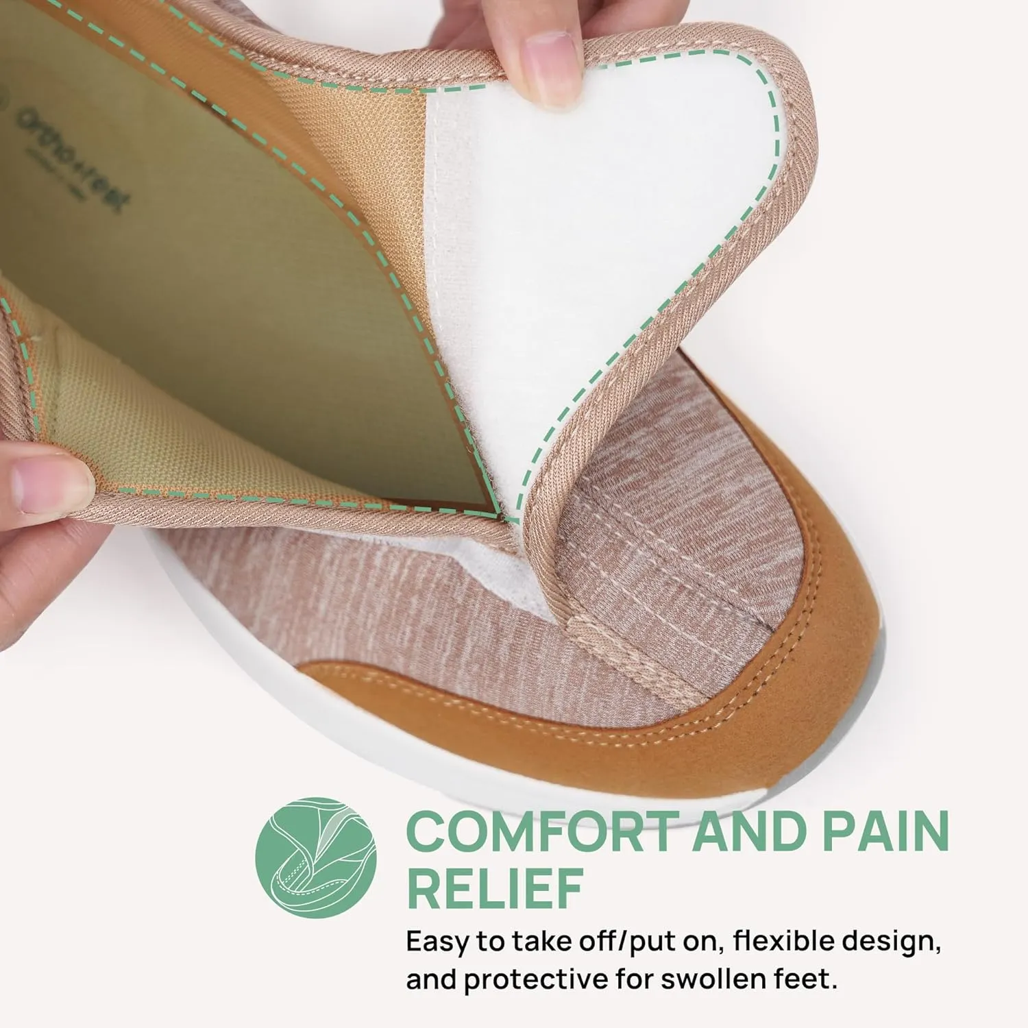Ortho rest Men Diabetic Shoes Swollen Feet Diabetes Walking Shoes Arch Support Orthopedic Sneakers