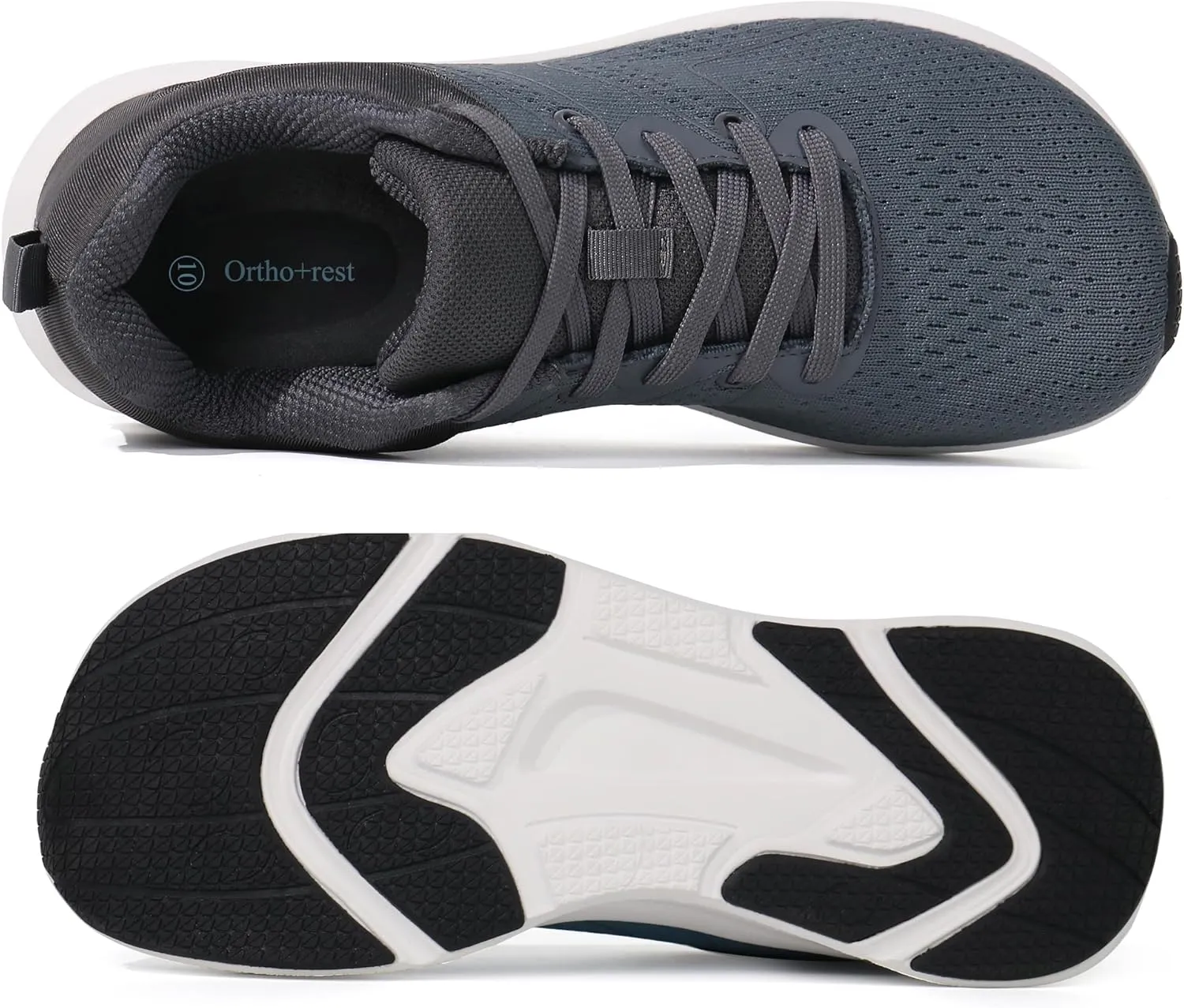 Ortho rest Men Wide Toe Box Shoes Pain Relief Running Shoes Wide Width Sneakers for Ingrown Toenail