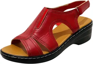 Orthopedic Sandals for Women Arch Support Ankle Strap Dressy Walking Sandals Open Toe Platform Wedge Beach Shoes