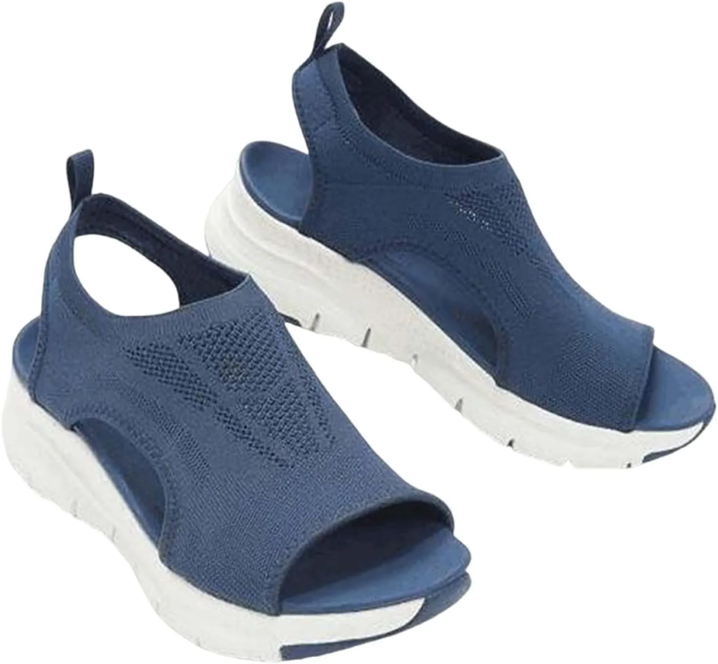 Orthopedic Sandals for Women Summer Dressy Arch Support Wide Fit Plantar Fasciitis Lightweight Comfortable Walking Outdoor Active Tennis Shoes Soft Mat Diabetic Sandals