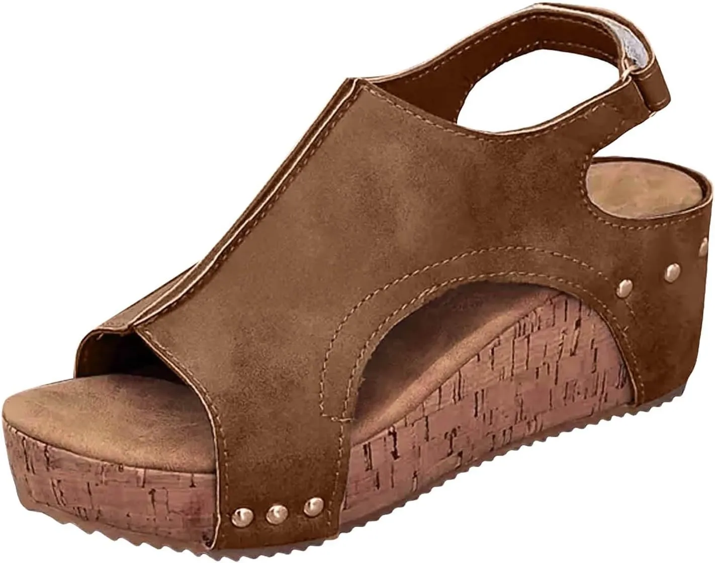 Orthopedic Wedge Sandals for Women 2025 New Platform Sandal Ankle Strap Open Toe Espadrilles Dressy Casual Boho Summer Beach Sandal Ladies Wedges