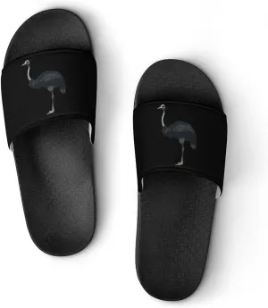Ostrich House Sandals Non Slip Slippers Quick Drying Bathroom Shower Shoes for Women Men