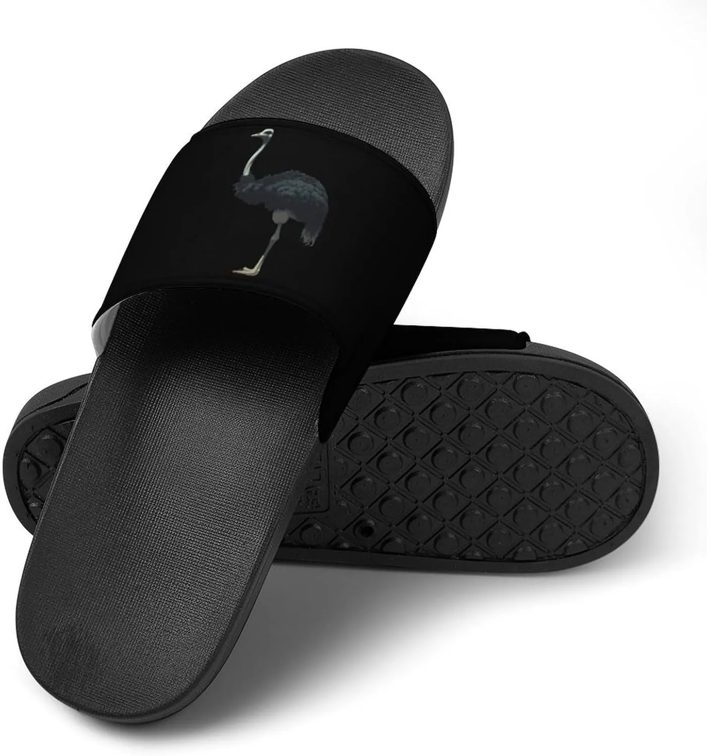 Ostrich House Sandals Non Slip Slippers Quick Drying Bathroom Shower Shoes for Women Men