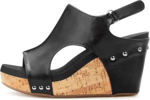 PARTY Womens Wedge Sandals With Strap for Dressy Ladies Sandals Casual 3 Inch Wedge