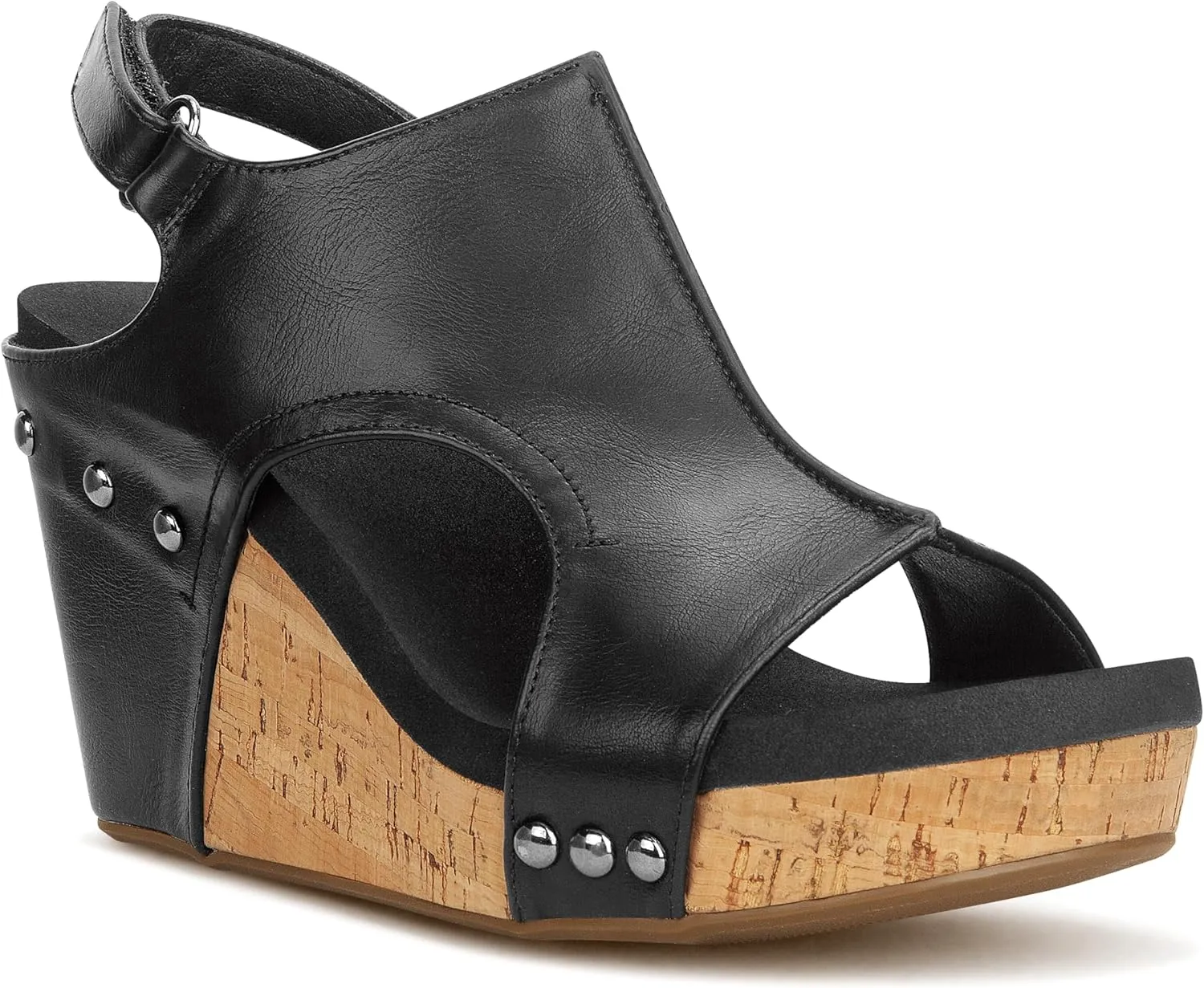 PARTY Womens Wedge Sandals With Strap for Dressy Ladies Sandals Casual 3 Inch Wedge