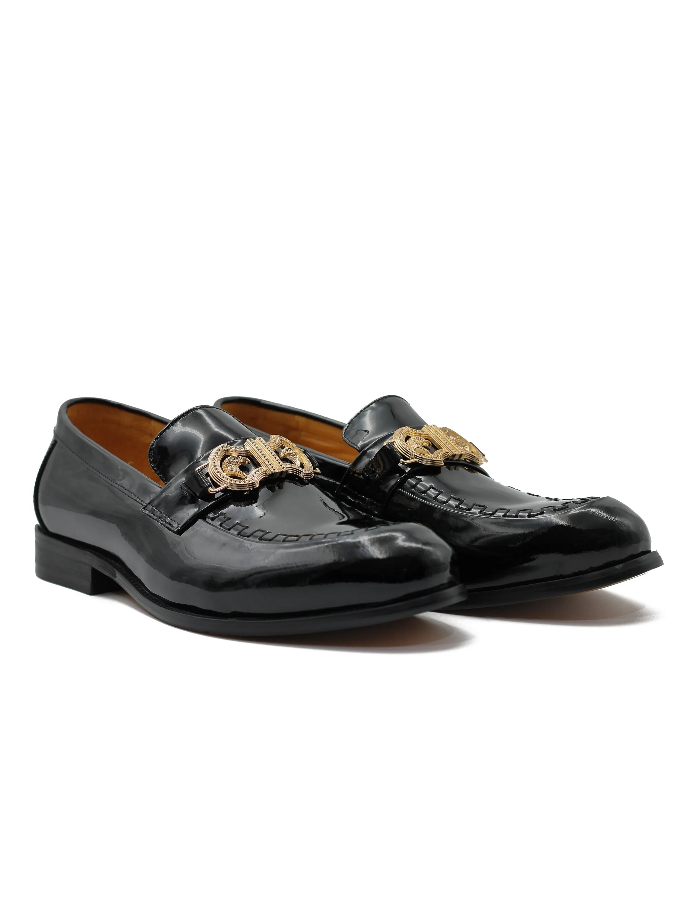 PATENT LEATHER DRESS LOAFERS