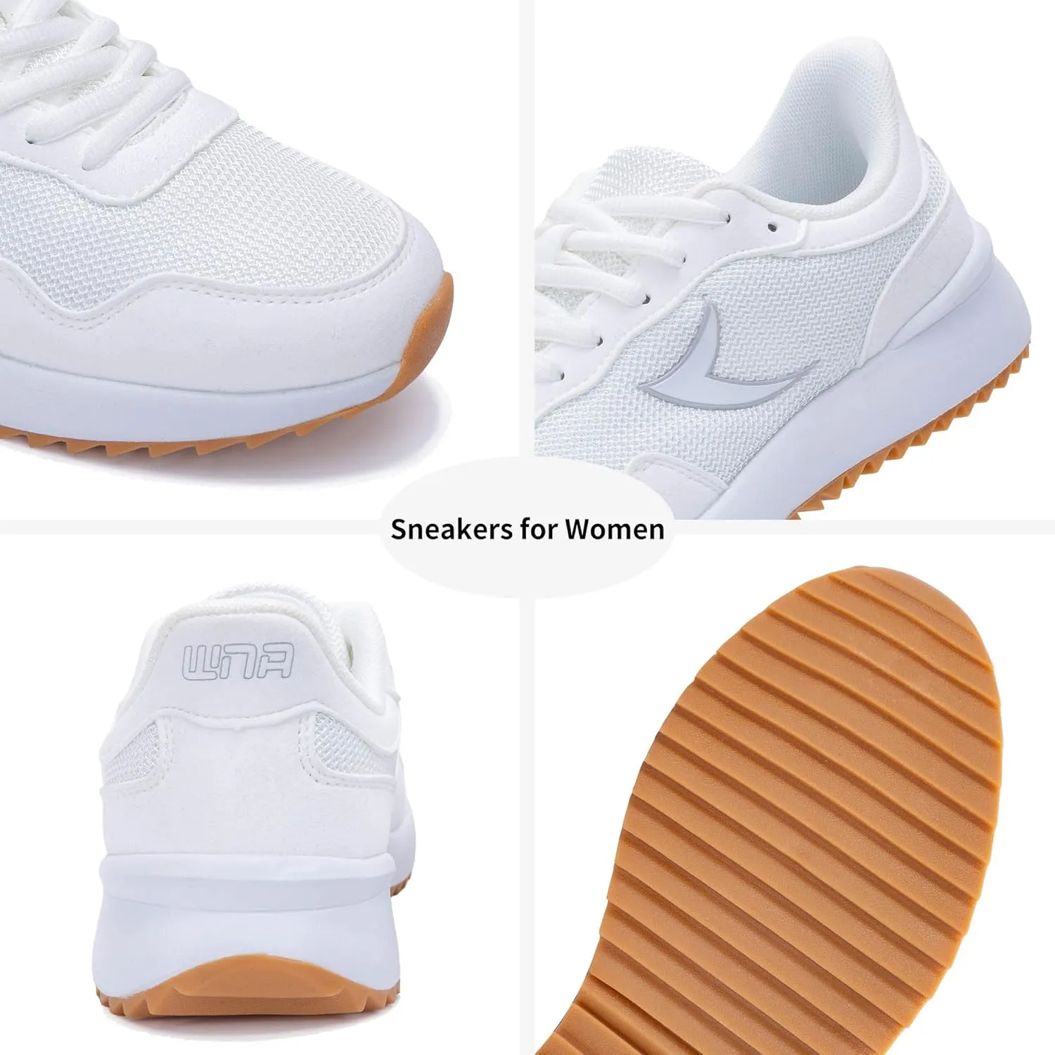PERSOUL Women's Fashion Sneakers Comfortable Womens Walking Shoes Lightweight Style Tennis Shoes for Casual Daily Workout Shoes US Size 6-11