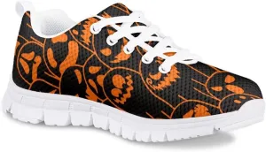 PinUp Angel Kid Girls Running Sports Sneakers Cute Casual Leopard/Floral Print Walking Shoes