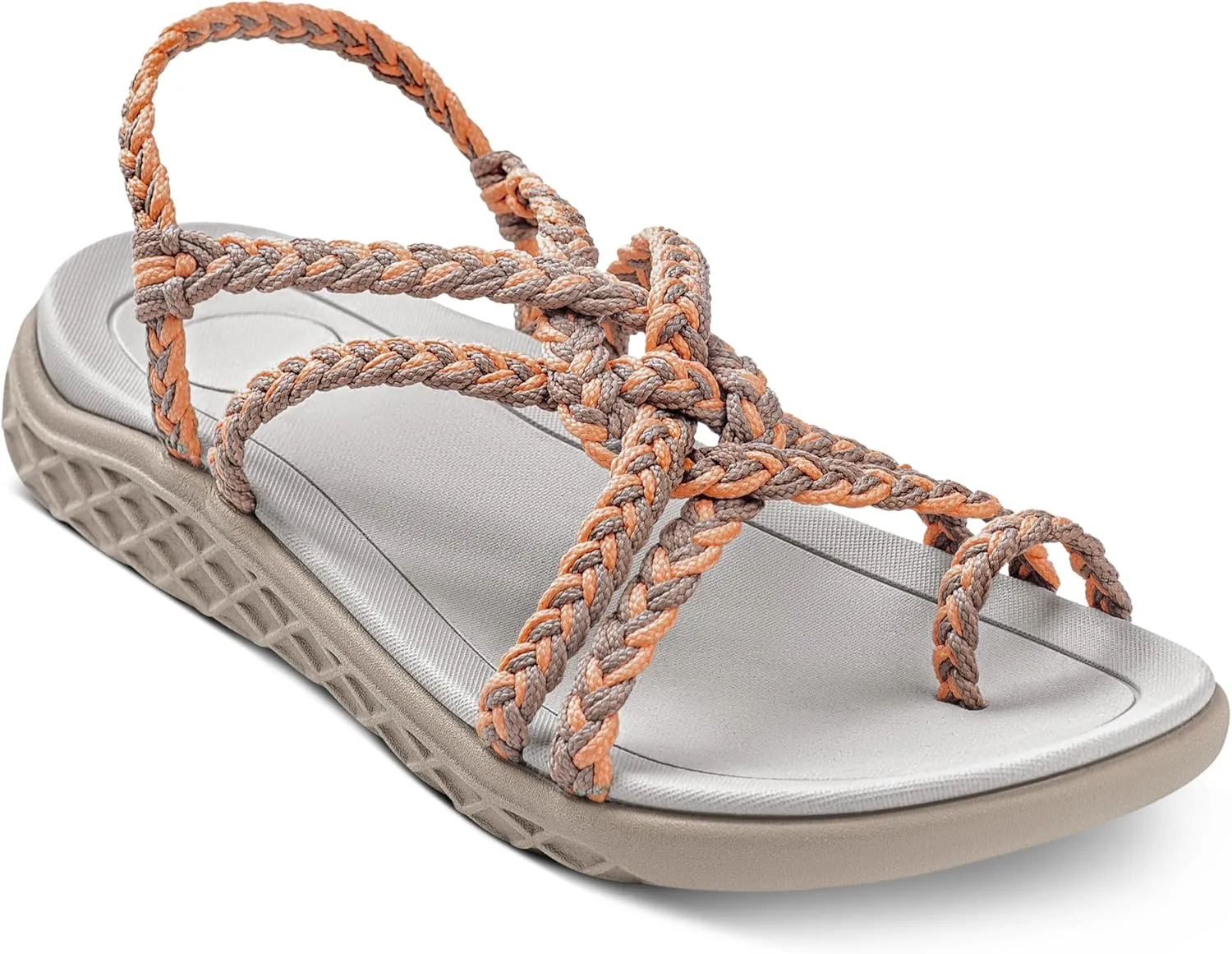 Plaka Explore Walking and Hiking Sandals for Women | Comfortable Summer Sandal with Arch Support | Waterproof Comfy Sandals for Travel, Beach or Poolside